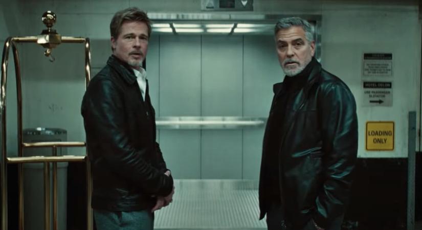 Előzetest kapott Brad Pitt és George Clooney új akcióvígjátéka, a Wolfs