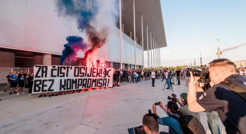 Szétlőtték a Mészáros Lőrinc-féle eszéki futballklub sportigazgatójának autóját