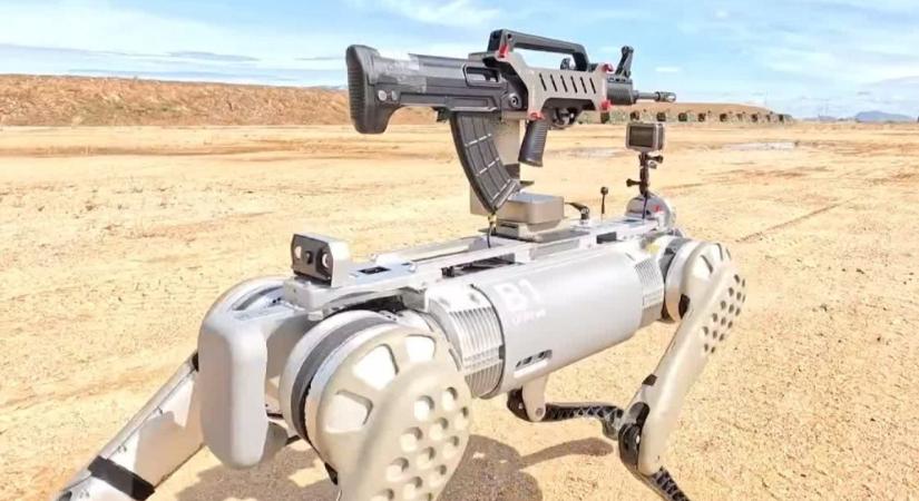 Egyre valószínűbb, hogy robotkutyák vívhatják a jövő csatáit