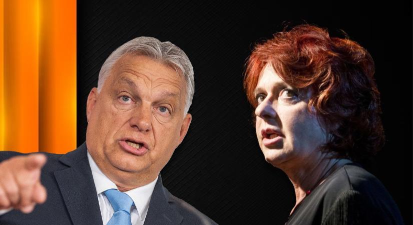 Hernádi Judit elsírta magát Orbán Viktor szavai miatt