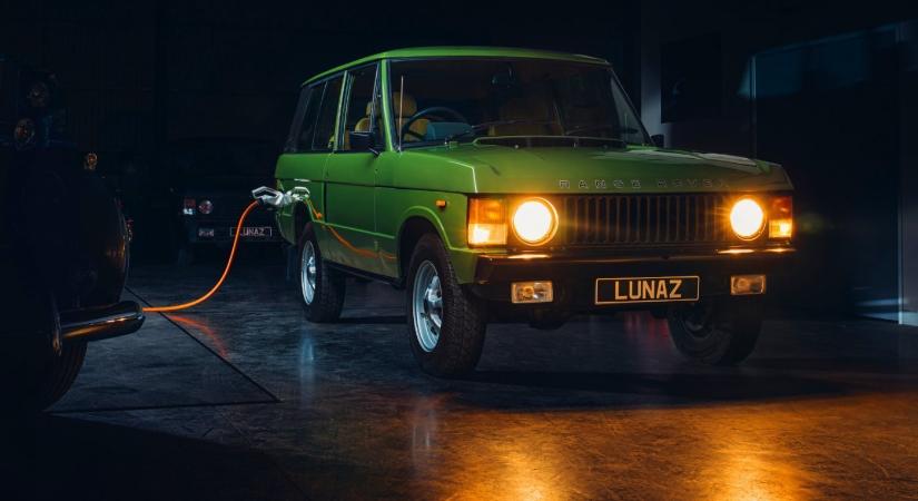 A Rolls-Royce után most a Range Rovert vette kezelésbe a villanymotoros átépítést kínáló Lunaz
