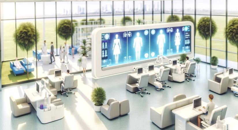 A világ első AI-kórházában a robotorvosok háromezer beteget látnak el naponta