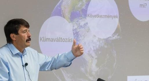 Áder János: egyéni és társadalmi szinten is tehetünk a klímaváltozás ellen