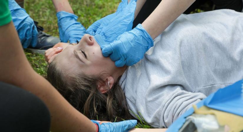 Vízbe fulladás, nyílt csonttörés és tűzből való kimenekítés is történt a Népkertben (fotó, videó)