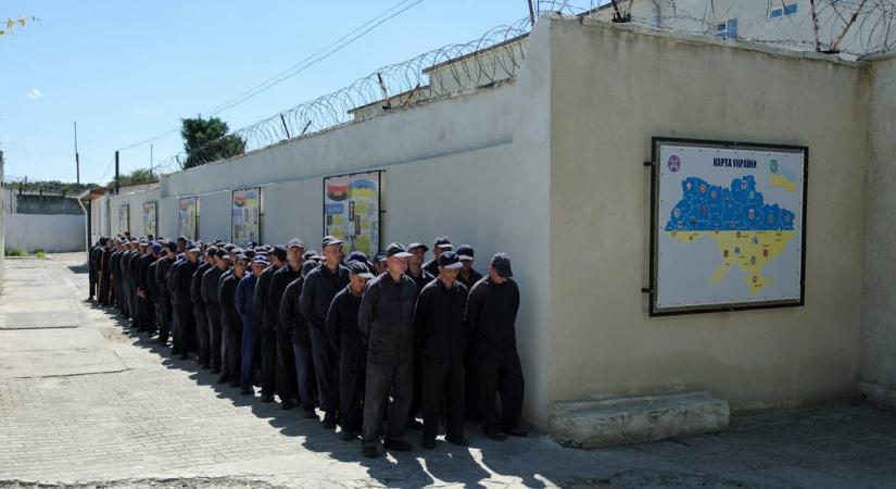 Ukrajnában megnyílt a harmadik hadifogolytábor