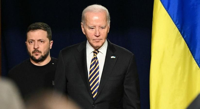 Zelenszkij elégedetlen a Biden-adminisztrációval