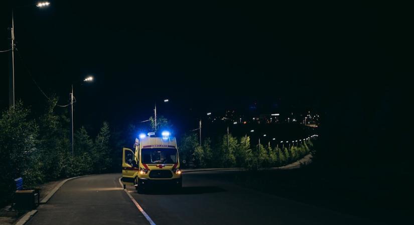 Kiesett a mentőből a beteg egy szerb autópályán