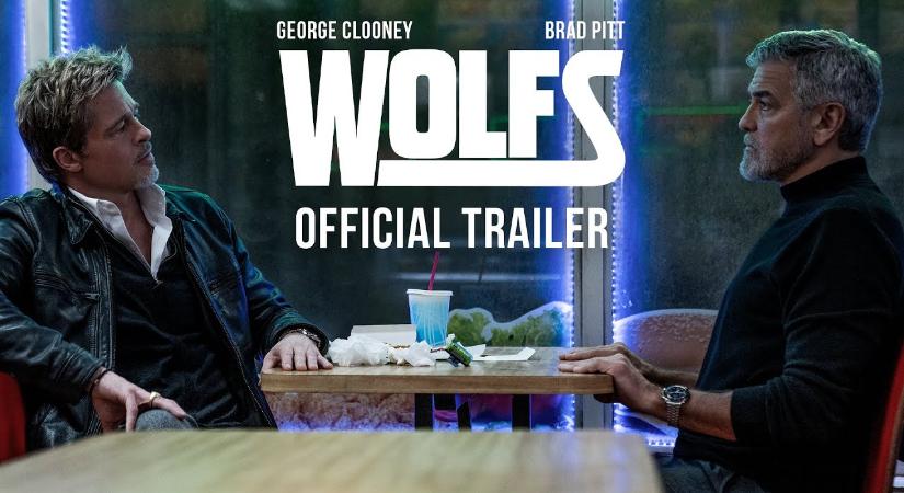 Brad Pitt és George Clooney ismét egy filmben szerepel, itt a Wolfs első előzetese