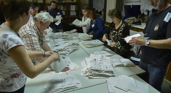 A polgármesterekre leadott szavazatokat számolják össze először a választáson, az EP-s voksok az utolsók