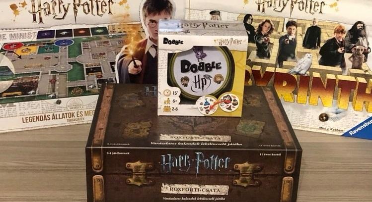 Ezekkel a Harry Potter társasjátékokkal, újra átélheted a Roxforti kalandokat!