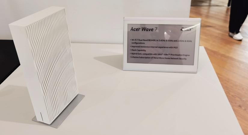 Computex 2024: Wi-Fi 7 mesh router az Acer receptje alapján
