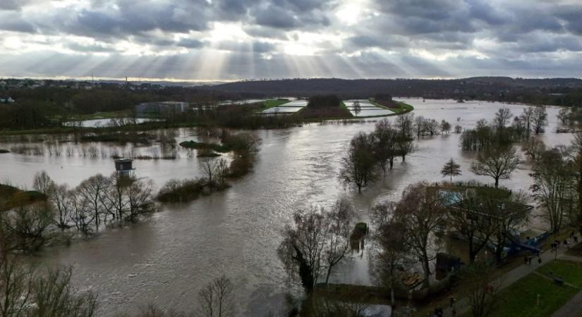Súlyos pusztítást okozott a Duna Németországban