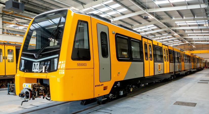A Tyne and Wear-i új metróflotta felét már megépítette a Stadler