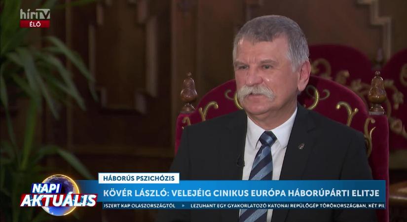 Kövér László: Európa döntő része nem akar semmilyen háborút