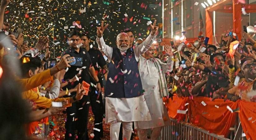 Megnyugodtak a piacok, a hatalomban lévő párt újra kormányt alakíthat Indiában