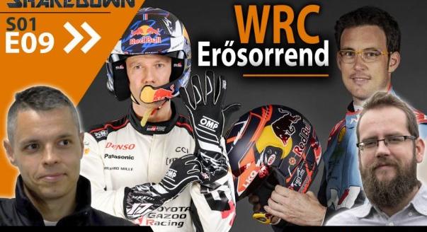 Formula Shakedown: WRC Erősorrend