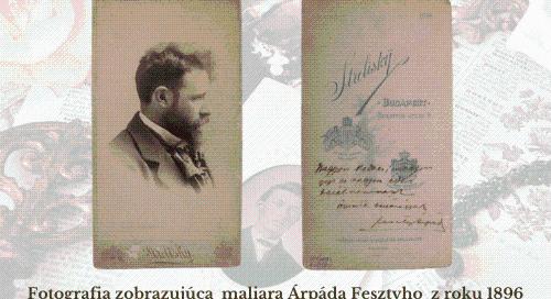 A hónap műtárgya Rimaszombatban: Feszty Árpádot ábrázoló fénykép 1896-ból