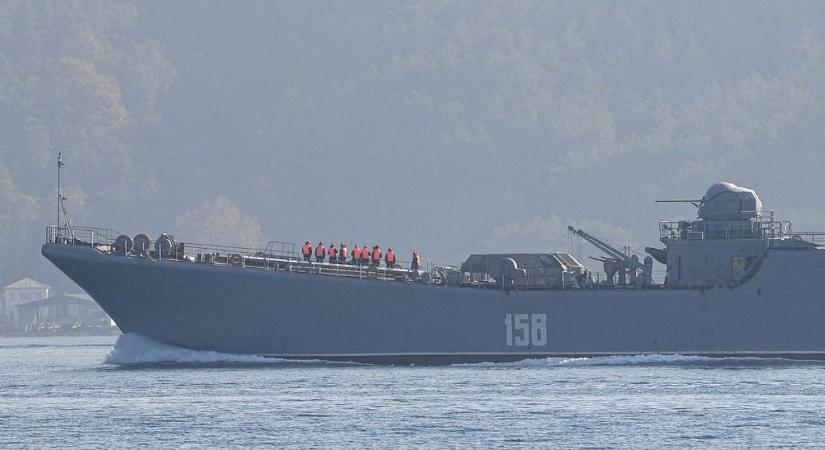 Újabb orosz hadihajót süllyesztettek el Ukrajna partjainál