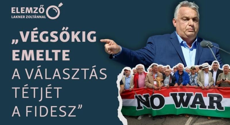 Lakner Zoltán: Élet vagy halál – végsőkig emelte a Fidesz a választás tétjét