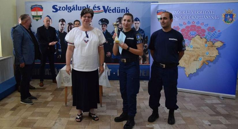 Bűnügyi-technikai emlékversenyt tartottak a nógrádi rendőrök