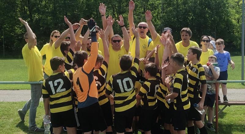 A „Méhek” U13-as csapata is bajnok