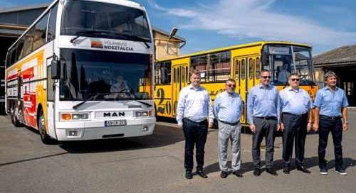 Újabb legendás járművek és győztes buszdekoráció az idei Volánbusz-retrónapon