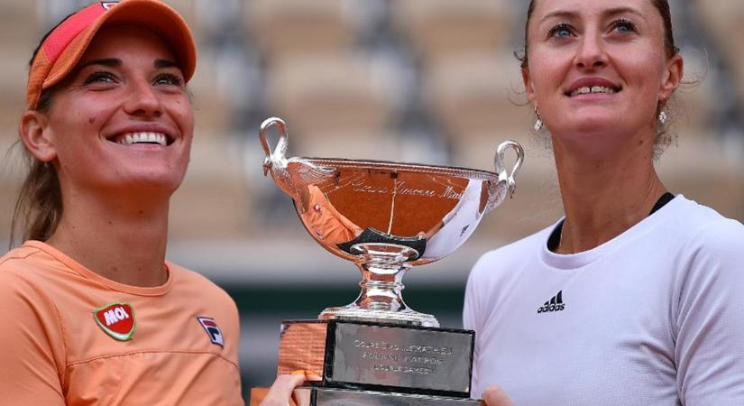 Tenisz: Babosékat választották az év WTA-s teniszpárosának