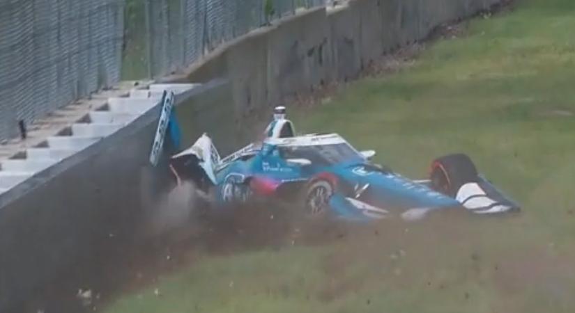 Vadiúj pole-ost avatott az IndyCar, Newgarden hatalmasat bukott Road Americán