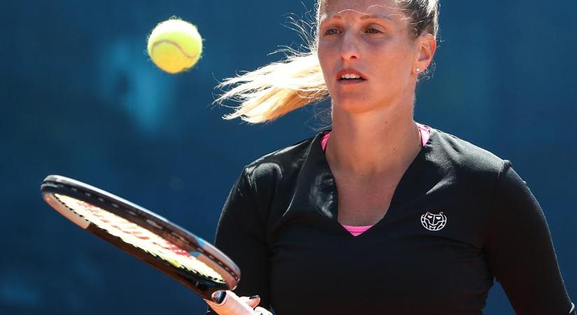 Tenisz: Jani Réka kiesett a dubai párosversenyben
