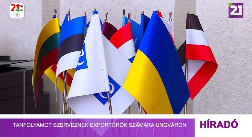 Tanfolyamot szerveznek exportőrök számára Ungváron (videó)