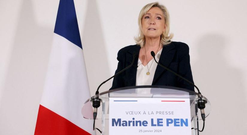 Nagyon nyerhetnek Franciaországban Le Penék