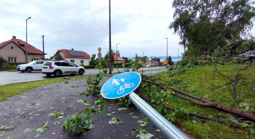 Komoly károkat okozott a vihar Nógrád-szerte
