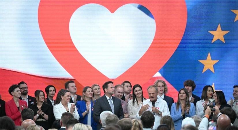Választások 2024: Lengyelországban kevesebb mint egy százalékkal győzött Donald Tusk pártja