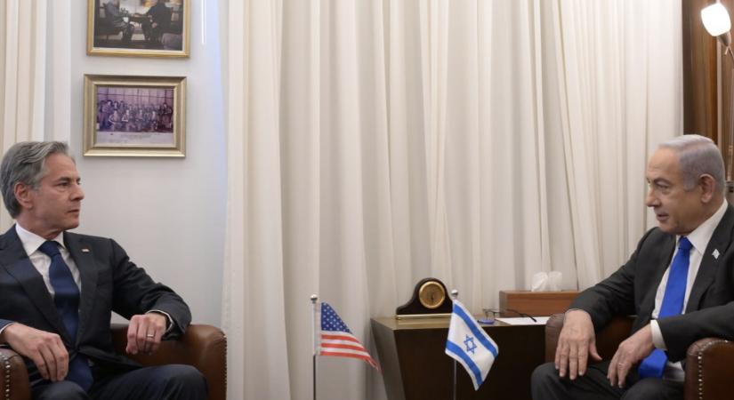 A túszalkuról tárgyalt Jeruzsálemben az amerikai külügyminiszter