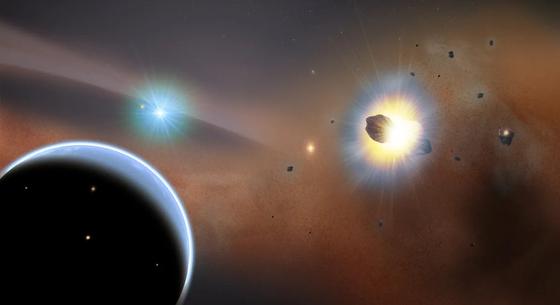 Óriási kozmikus katasztrófa nyomaira bukkant a James Webb űrteleszkóp a Föld szomszédságában