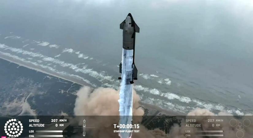 Sikeres volt a SpaceX negyedik Starship tesztje, visszatért a Földre az űrhajó