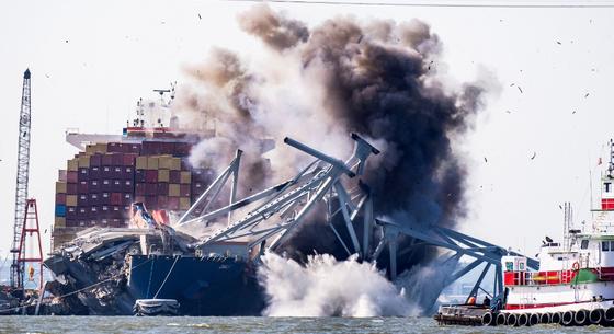 Újra megnyílt a baltimore-i hajózási csatorna három hónappal a híd összeomlása után