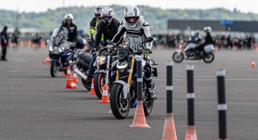 Több mint ötszáz motoros vett részt a HUMDA ingyenes vezetéstechnikai tréningjein