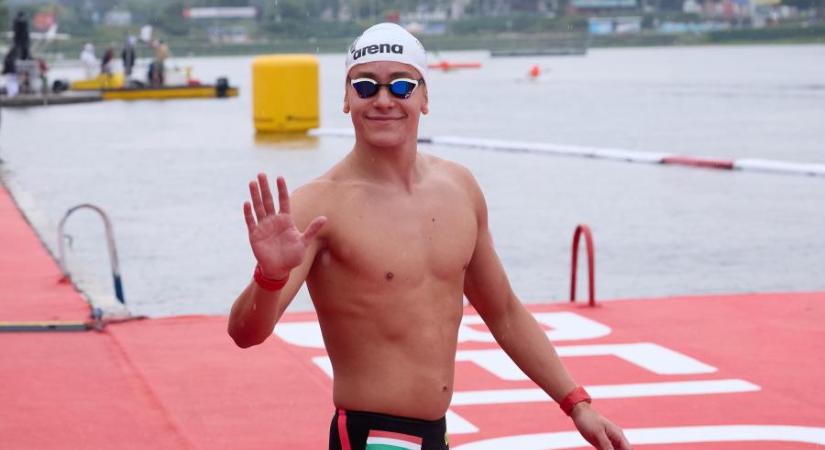 Betlehem Dávid bronzérmes a nyíltvízi úszók 10 kilométeres versenyében