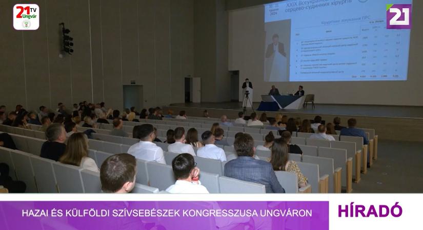 Hazai és külföldi szívsebészek kongresszusa Ungváron (videó)