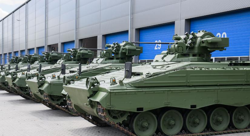 A Rheinmetall Ukrajnában is gyártani készül Lynx páncélozott gyalogsági harcjárműveket