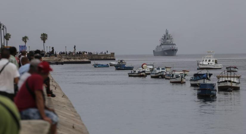 Orosz hadihajók vonultak fel Amerika partjainak közelében  videó
