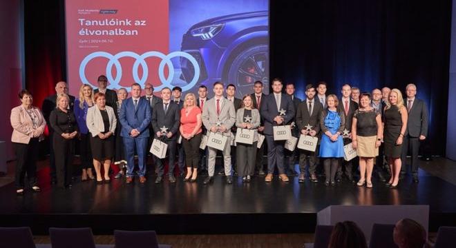 Audi Hungaria: 100 végzett tanuló a vállalat duális szakképzésében
