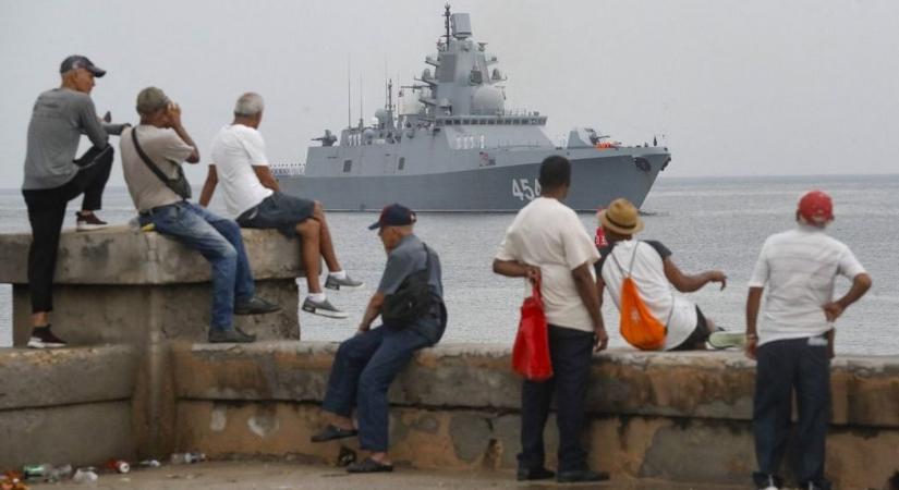A kubai rakétaválságot idézik a Karib-tengerre érkező orosz hadihajók