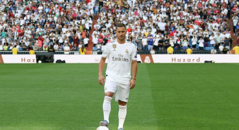 Ezen a napon: Eden Hazard köszöntése a Santiago Bernabeu stadionban!