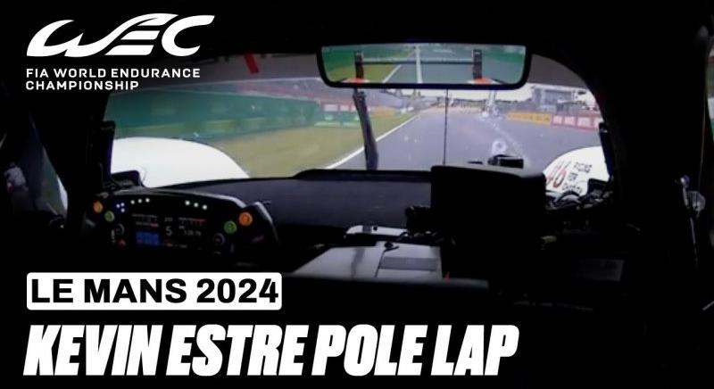 Videó: ezzel a szenzációs körrel szerezte meg a Le Mans-i pole-t Kevin Estre és a Porsche