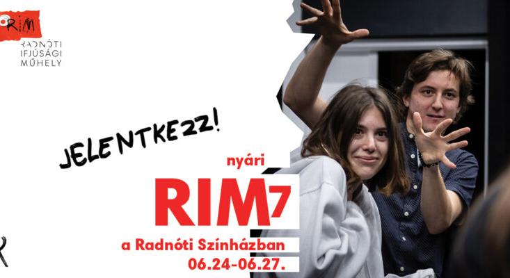 Intenzív RIM-hetet hirdet középiskolásoknak a Radnóti Színház