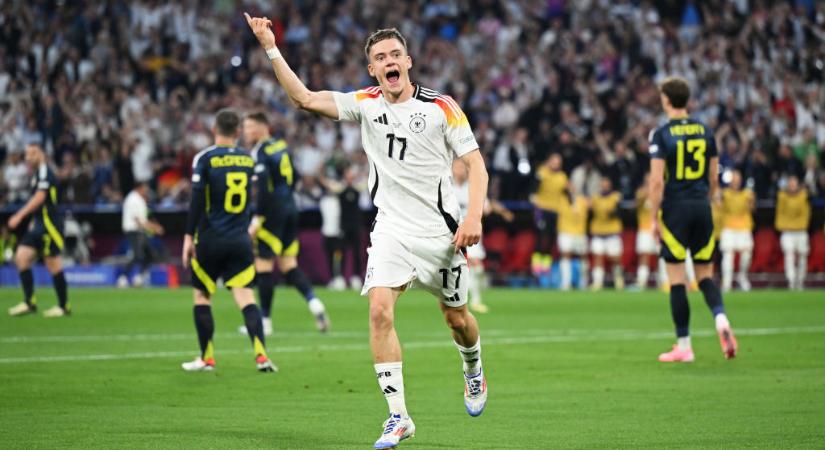 Euro 2024: Florian Wirtz szerezte a torna első gólját – VIDEÓ