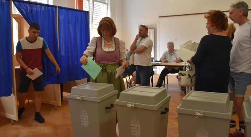 A horvátok és a németek több mint nyolcvan százaléka voksolt