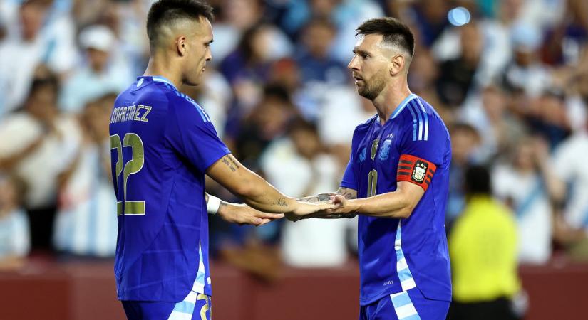 Felkészülés: Messi és Lautaro duplájával győzött az argentin válogatott – videóval